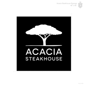 Acacia Signage 2024