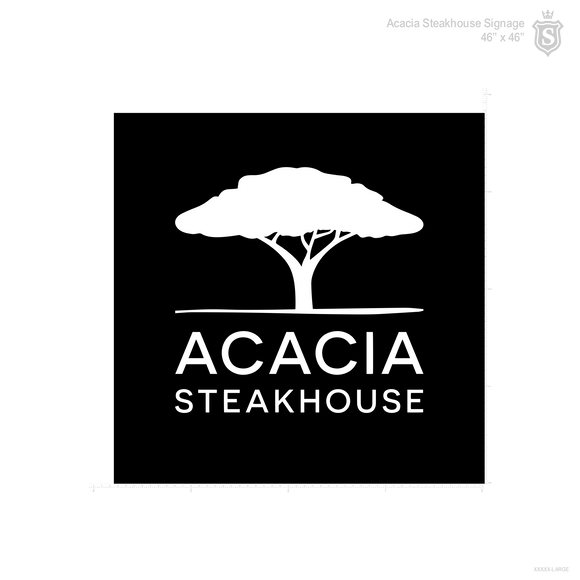 Acacia Signage 2024