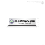 Barangay Labangon Acrylic Table Signage
