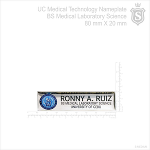 University of Cebu (UC) Medical Technology Nameplate - BS Medical Laboratory Science