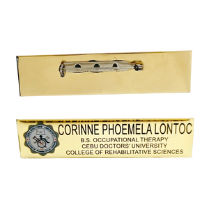Cebu Doctors' University (CDU) College of Rehabilitative Science Physical Therapy Nameplate