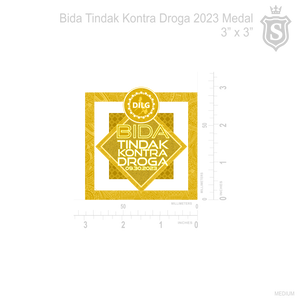 Bida Tindak Kontra Droga 2023 Medal