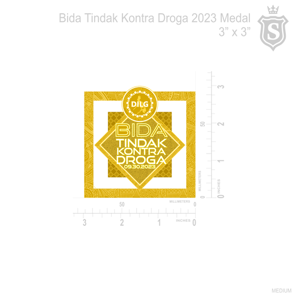 Bida Tindak Kontra Droga 2023 Medal