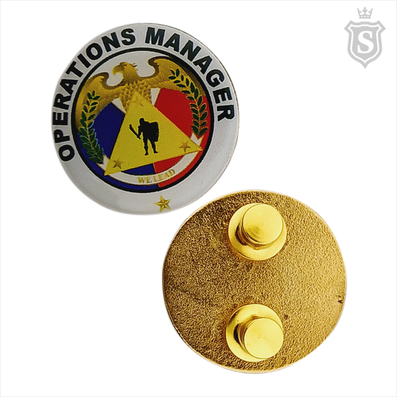 Operations Manager Pin