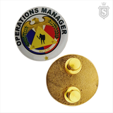 Operations Manager Pin