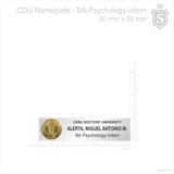 CDU Nameplate - BA Psychology Intern