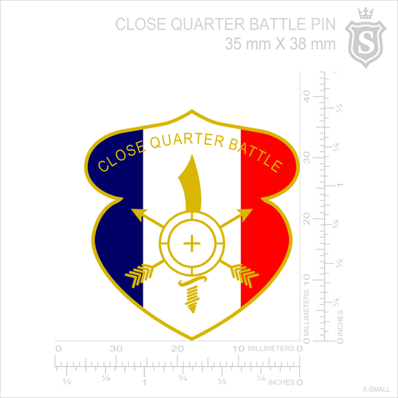 Close Quarter Battle (CQB) Pin