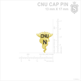 Cebu Normal University (CNU) Nursing Cap Pin
