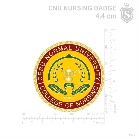 Cebu Normal University (CNU) Nursing Badge
