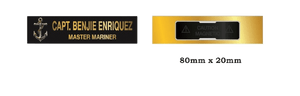 Master Mariner Nameplate