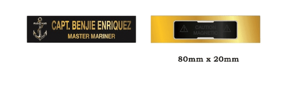Master Mariner Nameplate
