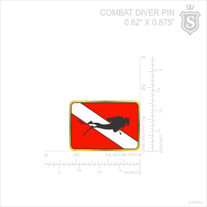 Combat Diver Pin