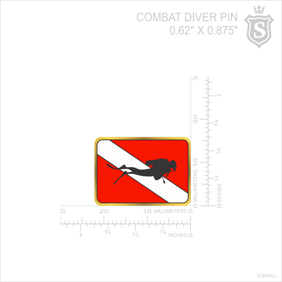 Combat Diver Pin