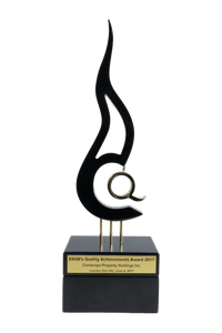 Contempo Property Holdings Inc. Plaque - ESQR's Quality Achievements Award 2017