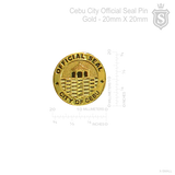 Cebu City Official Seal Pin