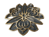 Door Hand Leaves Medallion