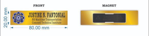 Concord Tech. Institute Inc. Nameplate - BS Maritime Transportation