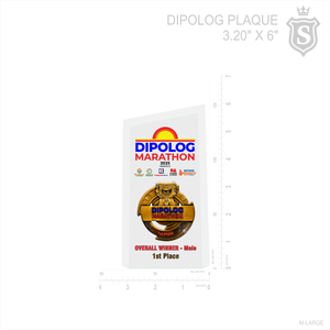 Dipolog Marathon Plaque 2025