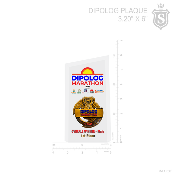 Dipolog Marathon Plaque 2025
