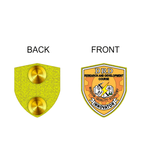 DRD Research and Development Course Pin - Innovator