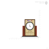 DSWD Acrylic Clock Plaque