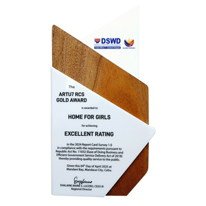 DSWD Wooden Plaque 2025