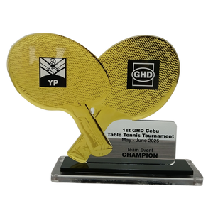 Table Tennis Tournament Plaque 2025