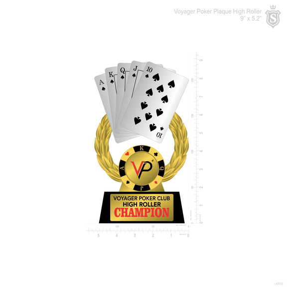 High Roller Plaque