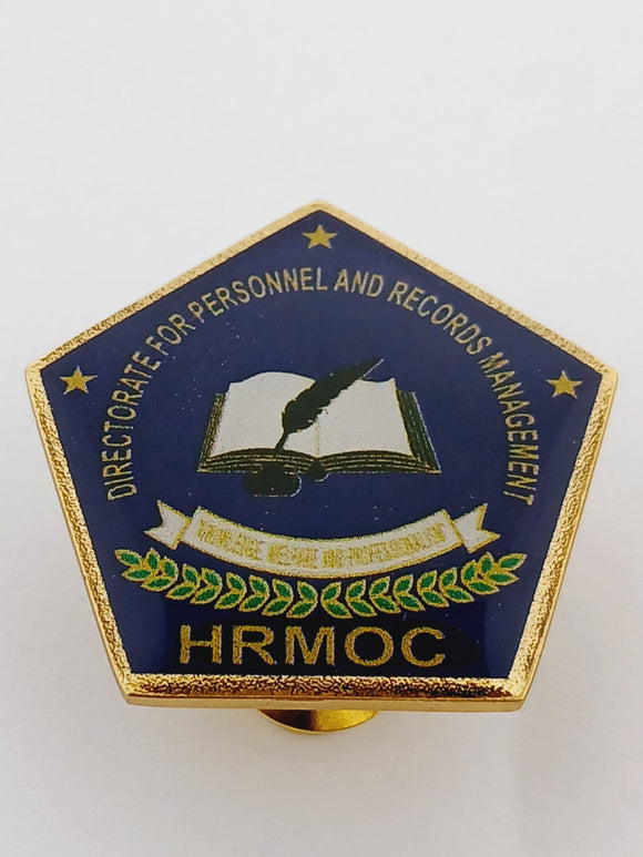 Hr Problem Pin Human Resource Management Officers Course (HRMOC) Pin – Suarez Arts