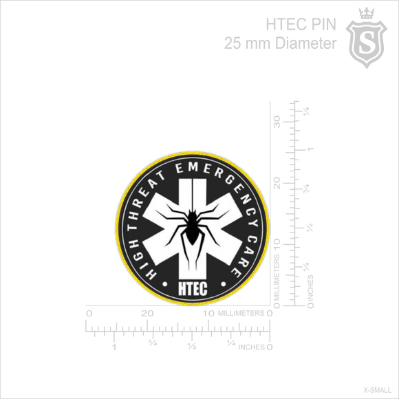 High Threat Emergency Care (HTEC) Pin – Suarez Arts