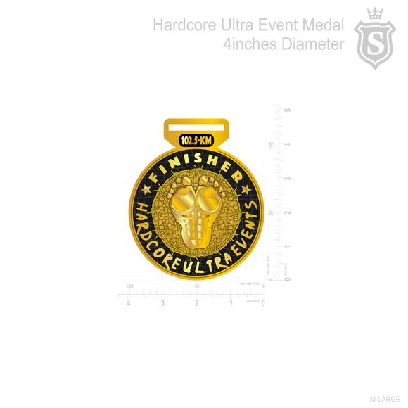 Hardcore Ultra Event Medal