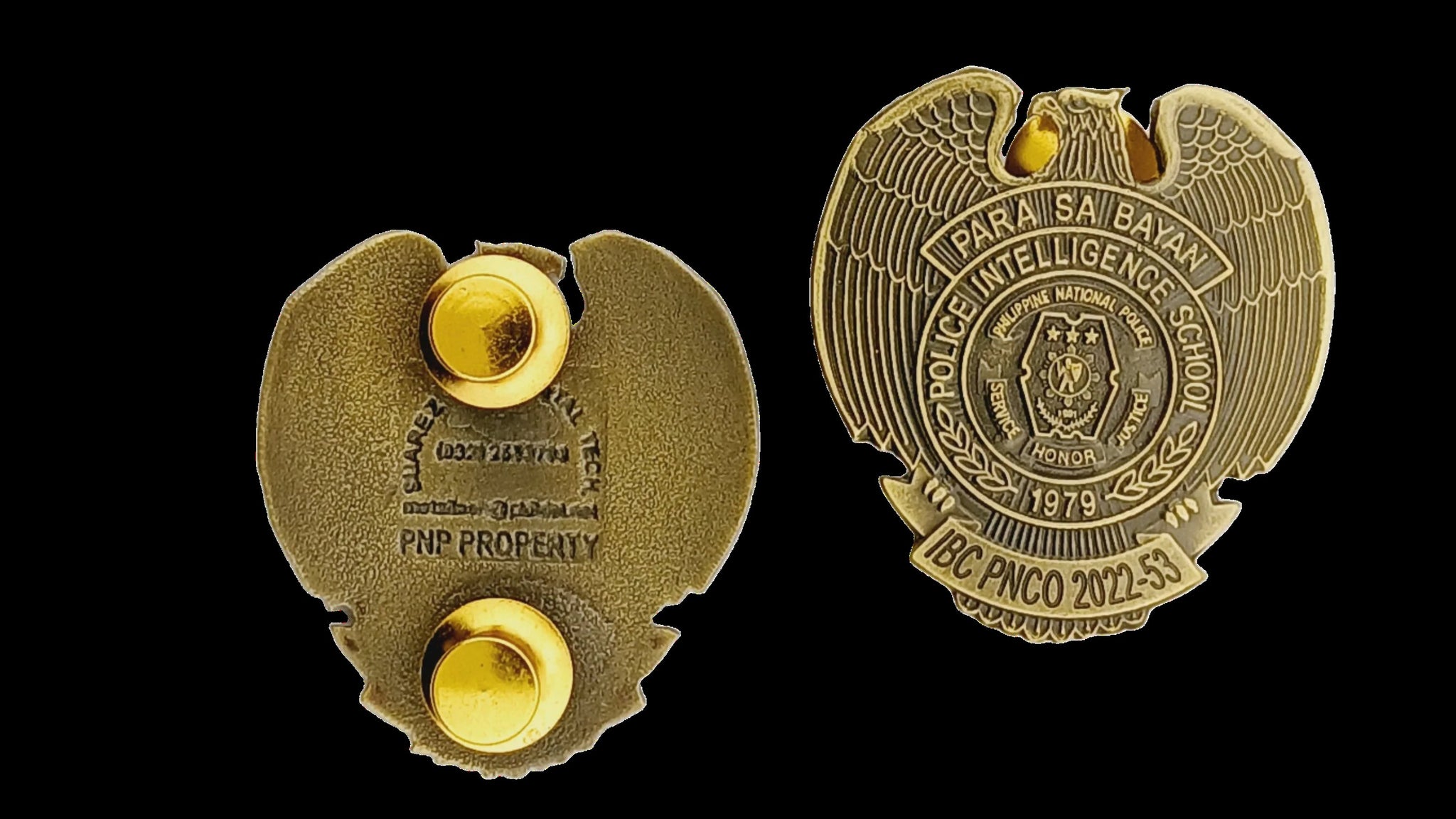 Intelligence Basic Course (IBC) Pin – Suarez Arts