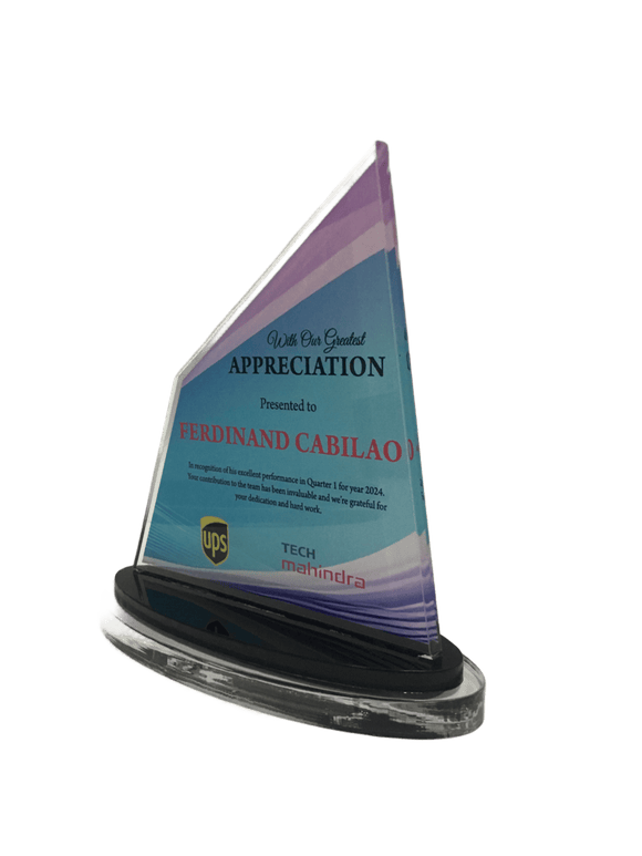 Tech Mahindra Plaque