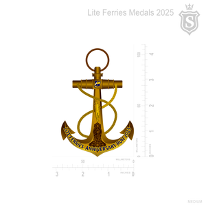 Lite Ferries Anniversary Run Medal 2025