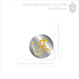 Living Word Christian Church Collar Pin