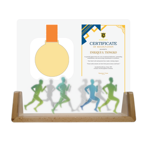Lighted Medal Plaque