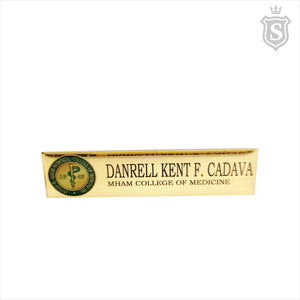 Matias H. Aznar Memorial College of Medicine, Inc (MHAM) Nameplate - College of Medicine