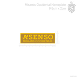 Misamis Occidental Nameplate