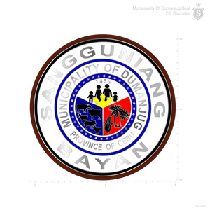 Municipality of Dumanjug Seal Signage 2025