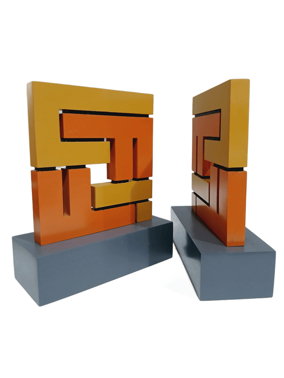 Wooden Maze Plaque