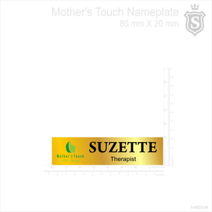 Mother's Touch Nameplate