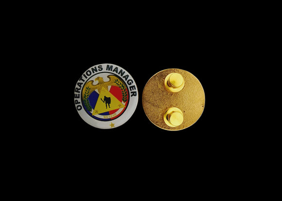 Operations Manager Pin
