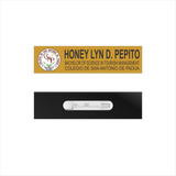 Colegio De San Antonio De Padua Nameplate - Bachelor of Science in Tourism Management