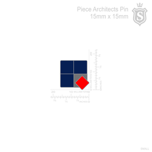 Piece Architect Pin 15mm x 15mm