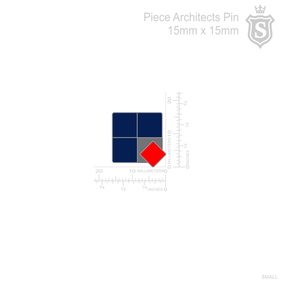 Piece Architect Pin 15mm x 15mm