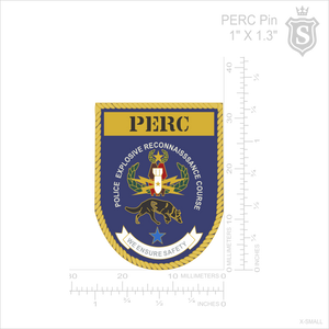 Police Explosive Reconnaissance Course (PERC) Pin