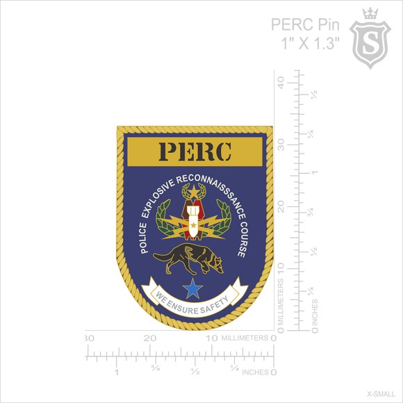 Police Explosive Reconnaissance Course (PERC) Pin