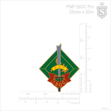 PNP ISOC (Internal Security Operation Course) Pin