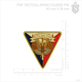 PNP Tactical Arnis Course (TAC) Pin