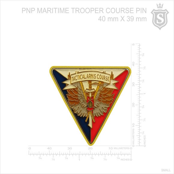 PNP Tactical Arnis Course (TAC) Pin – Suarez Arts